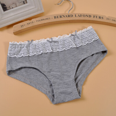 

Womens Underwear Girls Ladies Knickers Comfort Underwear Panty Cotton Sexy Lace Panties