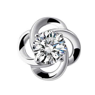 

Transport Charm Buckle New Personality Silver Earrings Temperament Earrings Small Stud
