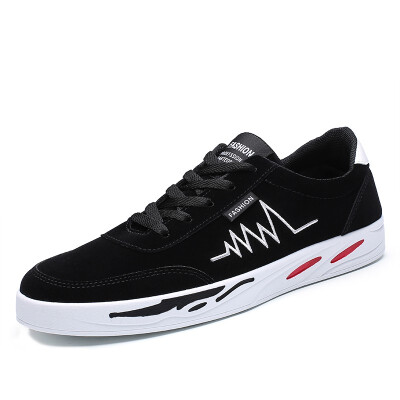 

Sports shoes boys Korean version of the trend of wild student shoes gray wearable