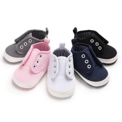 

Toddler Baby Boy Girl Soft Sole Crib Shoes Newborn Sneakers Anti-slip Prewalkers