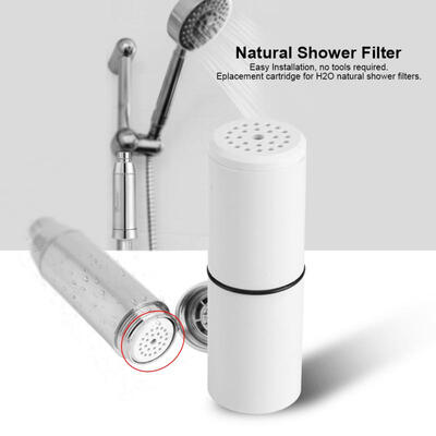 

Greensen Wheelton Replacement Cartridge for H2O Natural Composite Shower Filter Element Output Chlorine