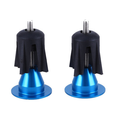 

1Pair Bike Handlebar Cap Bicycle Grips Aluminum Alloy Bike Handlebar End Lock-On Plugs Bar Grips Caps Covers Bicycle Accessories