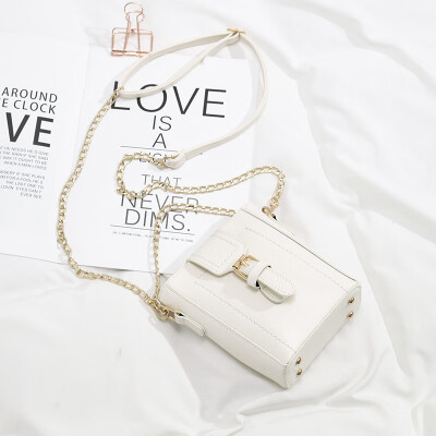 

Summer fashion mini chain small bag girl new 2019 texture Korean version 100 shoulder oblique bucket bag tide