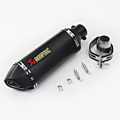 

Universal Black Exhaust Muffler Pipe with DB Killer Silencer Slip on 38-51mm for Motorcycle ATV Bike