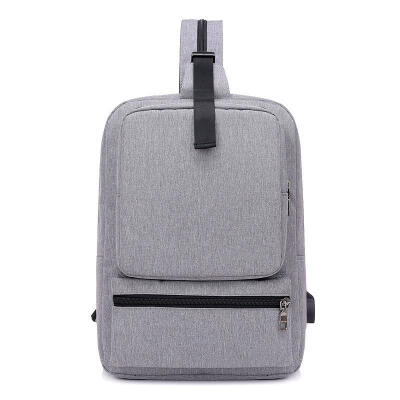 

New Men Upgrade USB Charging Backpack Multi-function Shoulder Casual Chest Bag Outdoor Travel Large Capacity Bag Mochila