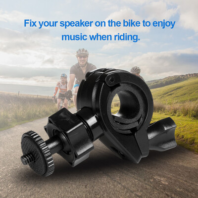 

High-quality Bike Bracket Portable Bicycle Holder Fixed Mount Speaker Stable Stand 14" Screw for Wireless BT Speaker