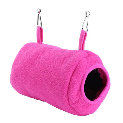 

Warm Thickened Soft Plush Bird Parrot Hanging Hammock Cylindrical Bird Nest