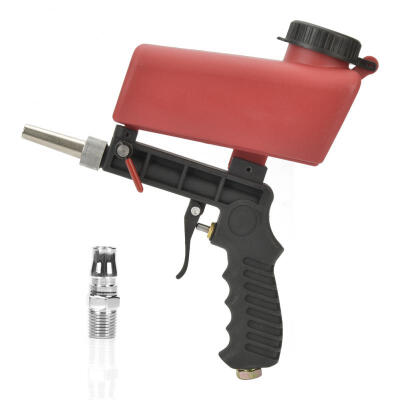 

Greensen Mini Portable Hand-Held Gravity Pneumatic Sand Blasting Gun with 14in Air Inlet