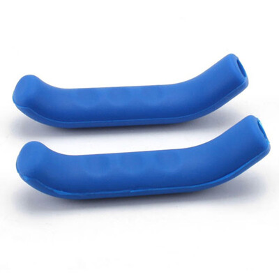 

2pcs Mountain Bike Bicycle Handlebar Grip Brake Lever Covers Silicone Protectors