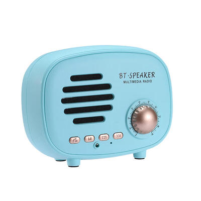 

Q108 American-Style Retro Bluetooth Speaker Portable Vintage Mini Speaker FM Radio Music Stereo Player For Mobile Phone