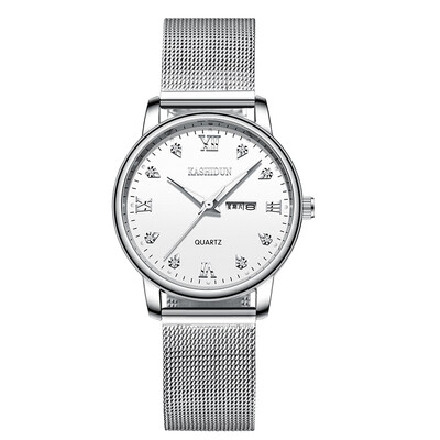 

Caseton watches womens new student ins wind steel band Korean fashion waterproof simple quartz watches womens watches