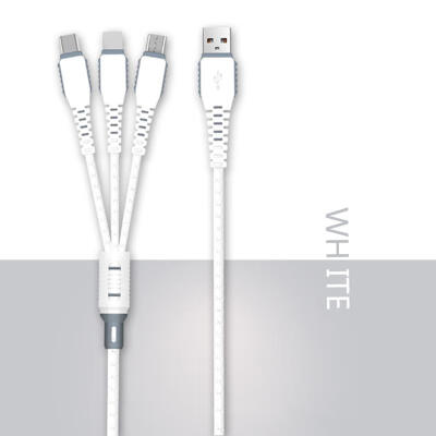 

Applicable To One To Three Data Cable IPhone6 ​​Apple Huawei Type-c Three-in-one Car Android Charging Cable