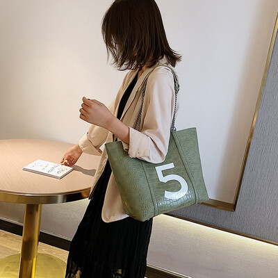 

Tailored 2Pcs Women Serpentine Vintage Leather Bags Shoulder Bag Chain Messenger Bags