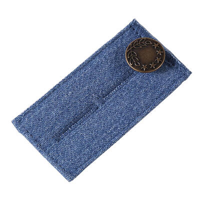 

Strong Waistband Belt Adjustable Elastic Waist Extender Pants Button Buckle