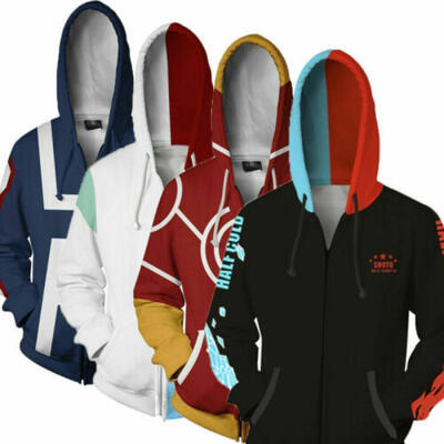 

Men 3D Digital Cartoon Print Long Sleeve Hooded Jacket Pullover Tops Outwear