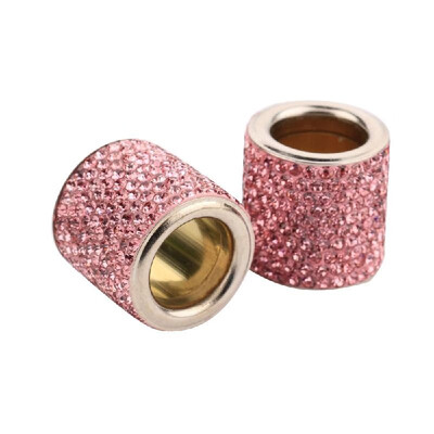 

Car Headrest Collars 1pcs Crystal Car Seat Headrest Decoration Charms for Auto Car Truck SUV Vehicle