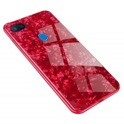 

TPU Edge Hard Toughened Glass Protective Back Cover Case for Xiaomi Mi 8 Lite