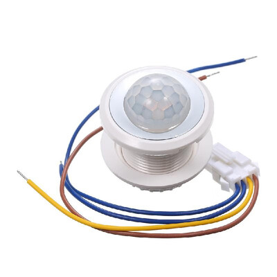 

AC100-265V 40WMax Mini PIR Motion Sensor Adopted Sensitive 3 Levels Light Control 3 Levels Adjustable Delay-time Infrared Hum