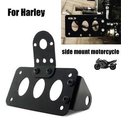 

Motorcycle License Plate Holder Black License Bracket