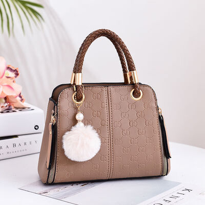 

Ladies bag 2019 new fashion single shoulder Messenger bag PU leather wild small bag handbag female bag simple Korean version