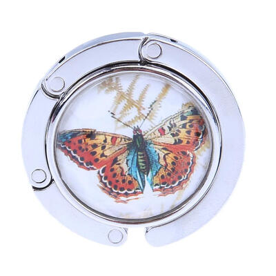 

Foldable Metal Butterfly Purse Bag Hanger Handbag Table Hook