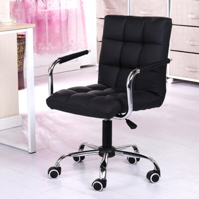 

Siaonvr Fashion Casual Lift Chair Office Work Chair Beauty Salon Chair Black