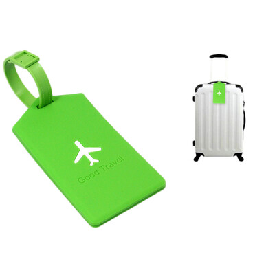 

〖Follure〗Flexible Portable Information Cards Name Labels for Traveling PVC Luggage Tag