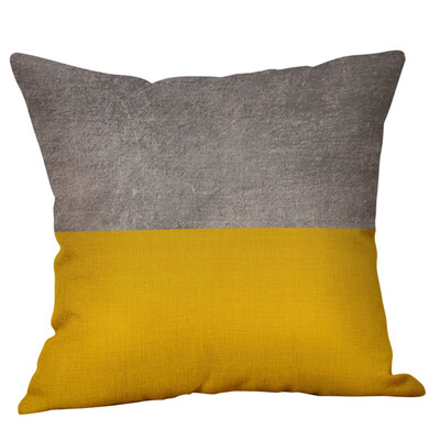 

〖Follure〗Mustard Pillow Case Yellow Geometric Fall Autumn Cushion Cover Decorative