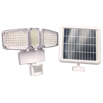 

Gobestart Solar Power PIR Motion Sensor Wall Light Outdoor Garden Waterproof Lamp188LEDCOB