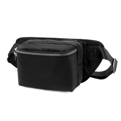 

Waterproof Pure Color Shoulder Women Waist Fanny Belt Packs Nylon Chest Bag