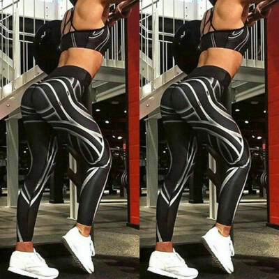 

Women Sport YOGA Pants Workout Gym Fitness Leggings Stretchy Trousers Sportswear