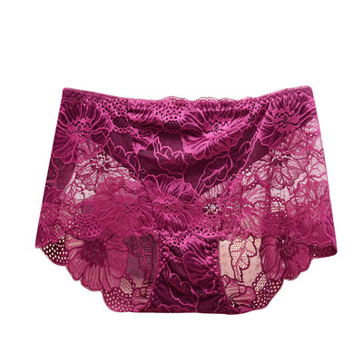 

Toponeto Sexy New Fashionable Hollow Lace Ladies Underpant With High Waist And Hip