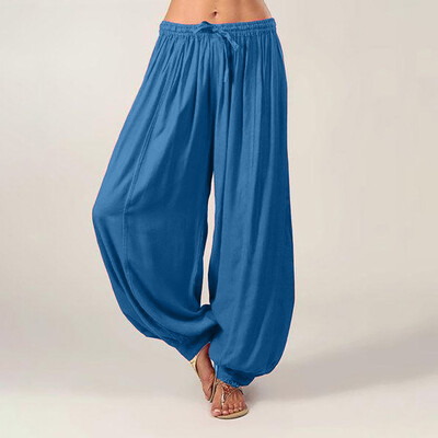 

Tailored Women Plus Size Solid Color Casual Loose Harem Pants Yoga Pants Women Trousers