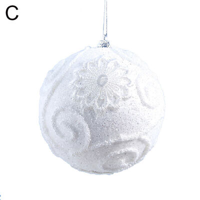 

Christmas Tree Foam Ball Baubles Pendant Hanging Ornament Party Home Decoration