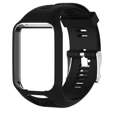 

Silicone Watchband Frame Replacement for TomTom Runner 2SparkSpark 3