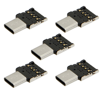 

5PCS New Type-C to USB 20 OTG Adapters