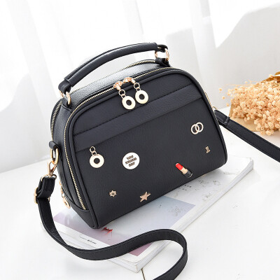 

Female bag apple female bag Liu Ding apple female bag multi-color Liu Ding apple female bag