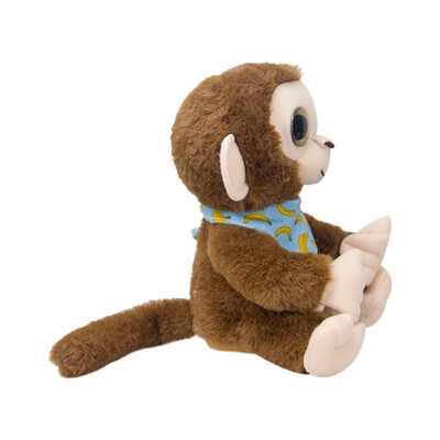 

Tailored Cute Mimicry Pet Talking Monkey Repeats What You Say Electronic Plush Toy
