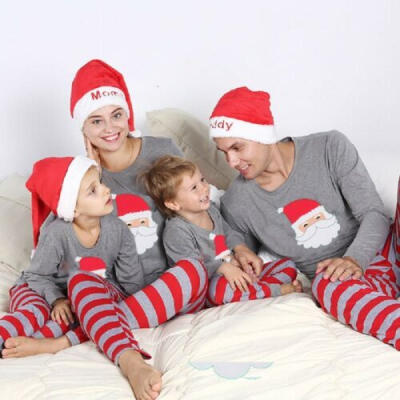 

Merry Christmas Family Women Men Kid Baby Casual Sleepwear Nightwear Pajamas Set