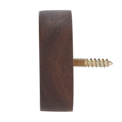 

Greensen Black Walnut Wall-mounted Hair Dryer Rack Hairdryer Support Holder for Dyson