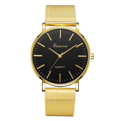 

〖Follure〗Fashion Casual Unobtrusive Simple Single Business Net With Strap Mens Watch