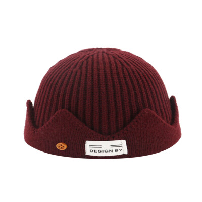 

Tailored Fashion Unisex Womens Mens Knitting Wool Hemming Hat Solid Keep Warm Winter Cap