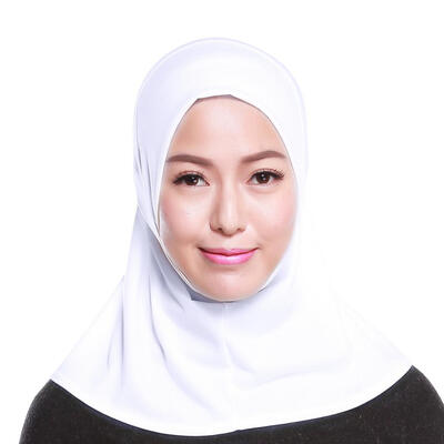 

Islamic Muslim Women\s Hijab Scarf Solid Color Arab Neck Cover Wrap Headwear