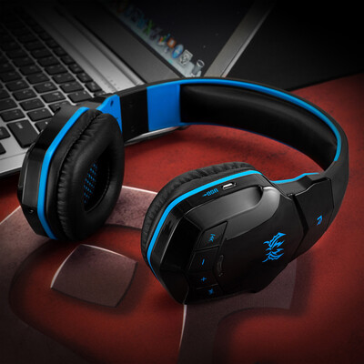 

KOTION EACH B3505 Gaming Headset Wireless Bluetooth Headphone Bluetooth 41 Over-ear Stereo Music Earphone with Mic for iPhone7 6