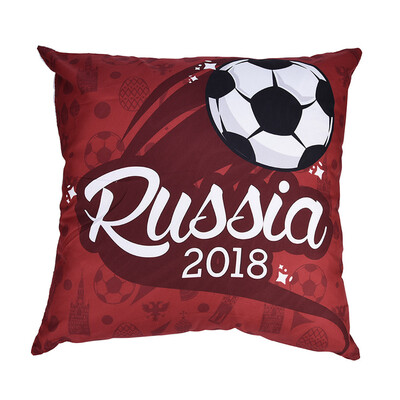 

〖Follure〗Soccor Print Pillow Case Polyester Sofa Car Cushion Cover Home Decor
