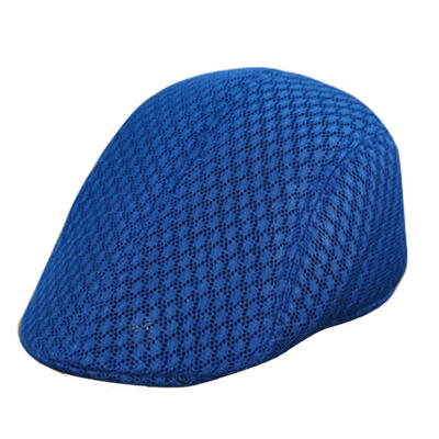 

Casual Solid Color Breathable Mesh Beret Sun Cap Man Woman Outdoor Sports Hat