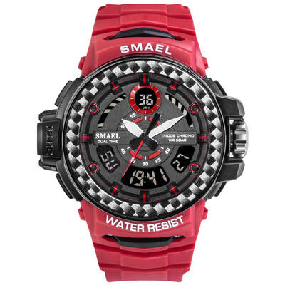 

SMAEL 8014 Multifunctional Sport Wristwatches Waterproof Digital Military Watch Male Analog Clock For Outdoor