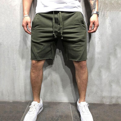 

Men GYM Fitness Shorts Running Sport Workout Casual Jogging Sweat Pants Trousers