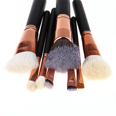 

〖Follure〗8 Pcs Makeup Brush Set tools Make-up Toiletry Kit Wool Make Up Brush Set