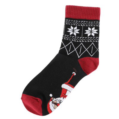 

Christmas Santa Floss Like A Boss Letter Elastic Middle Tube Unisex Socks For Christmas Gift